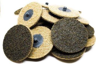OEM Discos De Preparaci&oacute;n De Superficies De Nailon De 3 Pulgadas De Cambio R&aacute;pido Para Lijar Y Pulir Pintura. Monturas Macho En Forma De R Para Usar Con U
