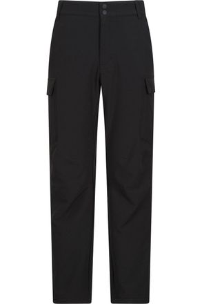 Mountain Warehouse Mens Beacon Softshell Fleece Lined Pants