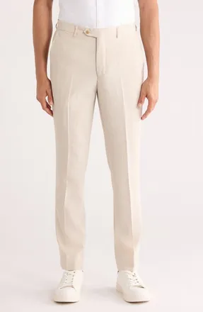 Scotch & Soda Striped Seersucker Suit Pants in Tan/white at Nordstrom Rack, Size 40 X R