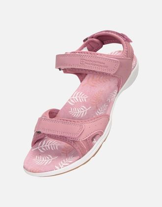 Mountain Warehouse Womens Mountain Warehouse Womens/Ladies Athens Leaves Sandals - Pink - Size: 4