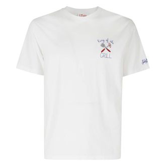 MC2 Saint Barth Heren, Tops, Wit, Maat: 2XL Katoen