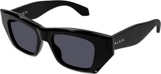 Alaia Premium Aa 0074S 001 Bril - Dames - Zonnebrillen - Zwart - 50 MM - Accessoires
