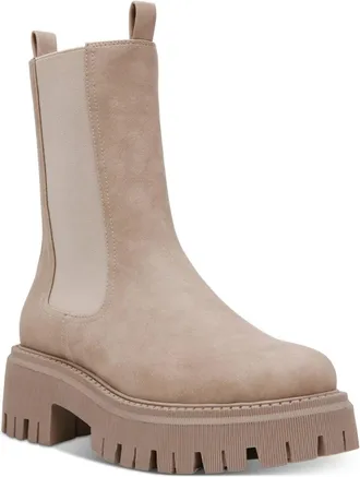 Dolce Vita DV Dolce Vita Garden Womens Stone Lug Sole Mid-Calf Pull On Boots ZOGG3072