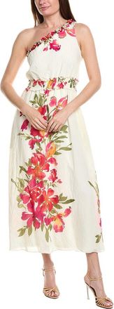 Taylor Ivory Fit & Flare Dress