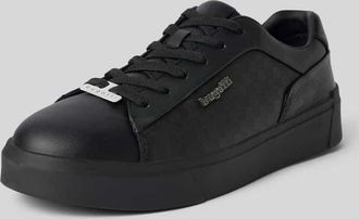 Bugatti Sneaker mit Logo-Detail Modell Gunter in Black, Gr&ouml;&szlig;e 40
