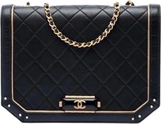 Chanel Borsa a spalla Pre-owned con patta - - Pre-owned - Donna - Nero - ONE SIZE