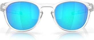 Oakley Lach Clear And Blue Sunglasses