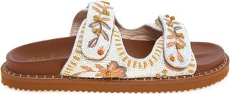 De Siena shoes Schoenen, Dames, Beige, 41 EU, Leer, Noreen Sandal
