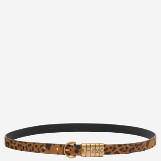 Pinko Pinko Wildlederg&uuml;rtel mit Logo