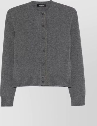 Fabiana Filippi soft wool blend long sleeve jacket