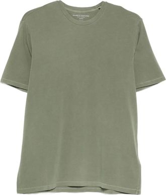 Majestic Filatures crew-neck T-shirt - men - Organic Cotton/Elastane - S - Green