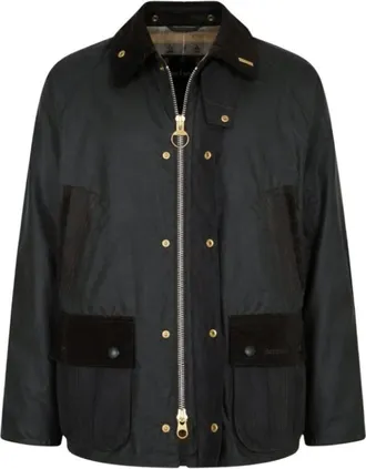 Barbour Giacca Waxed Patch Bedale - - Jackets - Uomo - Verde - S
