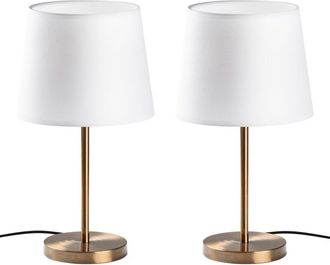 Asir Group LLC Juego De L&aacute;mparas De Mesa Para Iluminaci&oacute;n De Cabecera Set