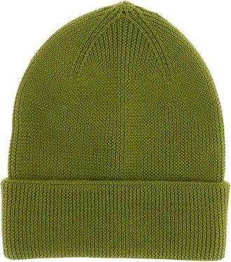 Pas Normal Studios Accessoires, Heren, Groen, ONE Size, Wol, Off-Race Wool Knit Cap