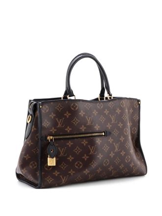 Louis Vuitton Popincourt NM Handbag Monogram Canvas with Leather MM satchel - Black