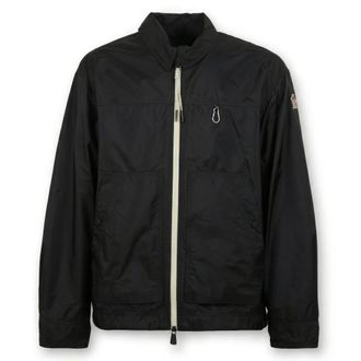 Moncler Light Jackets, male, Black, Size: 2XL Brive Packable Jacket