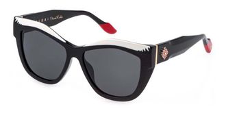 Yalea SYA224V FRIDA KAHLO 700Y Womens Sunglasses Black Size 56