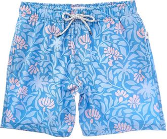 Vintage Summer Swimwear Vintage Summer Seersucker Swim Short