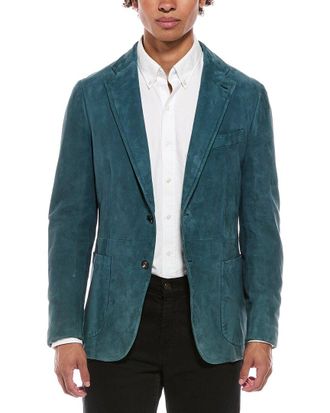Isaia Suede Blazer
