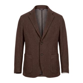 Circolo 1901 Blazer Simple J.G.Dyed - - Jackets - Uomo - Marrone - 2XL