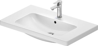 Duravit Duravit - Lavabo D-code, Con Agujero Para Grifo, Con Rebosadero