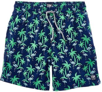 Tom & Teddy Tropics Swim Trunk