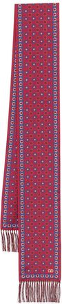 Valentino Garavani Chamber silk scarf - Red