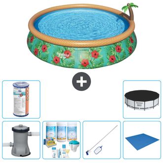 Bestway Piscina Bestway Fast Set Redonda - 457x84 Cm - 8-piezas S21463