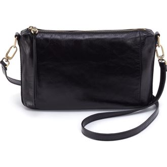 Hobo Darcy Carryall Leather Crossbody Bag in Black at Nordstrom