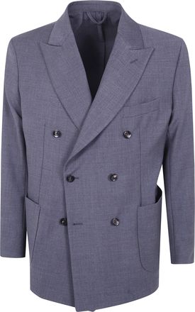 Michael Coal Double-Breasted Jacket Austin