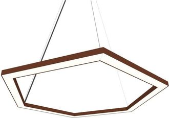 Lumicom Esagono L&aacute;mpara De Techo &Oslash;60 Monocolor Mate