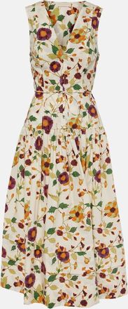 Ulla Johnson Kiran floral cotton midi dress