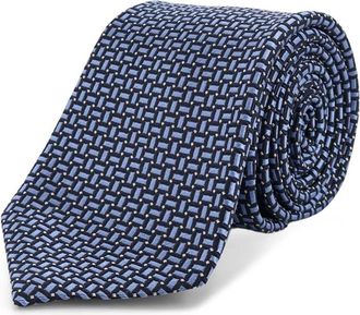 Kiton Ties, male, Blue, Size: ONE SIZE Ciro Paone Silk Tie