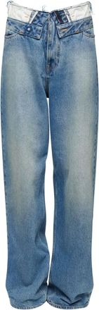 Maison Margiela Pantaloni con cinque tasche - Blu