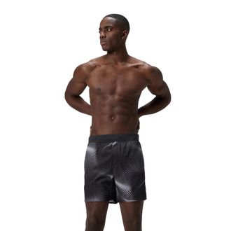 Speedo Heren Lookout Volley Dotte Zwemshorts (Grijs)
