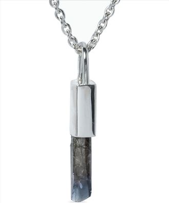 Parts Of Four Talisman tanzanite pendant necklace - unisex - Tanzanite/Sterling Silver - One Size