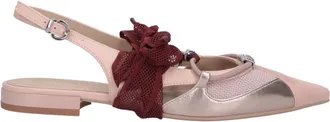 Pinko Pink Gianira Pointed Bow Slingback Ballerinas