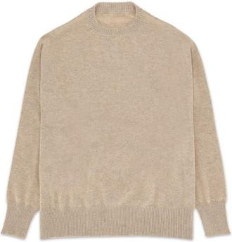 Fortela Cashmere Crewneck Sweater in Orange at Nordstrom, Size Medium Eu