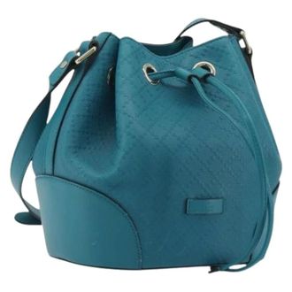 Gucci Borsa a secchiello vintage Pre-owned - - Pre-owned - Donna - Blu - ONE SIZE