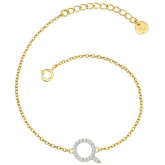 Glanzst&uuml;cke M&uuml;nchen Womens Female Sterling Silver Bracelet - Gold - One Size