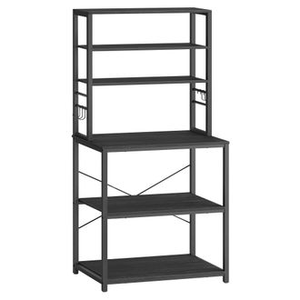 Vasagle Estanter&iacute;a de cocina de 40 x 60 x 167 cm de color gris y negro