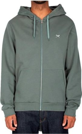 Iriedaily Mini Flag 2 Zip Hood Sweat- & Trainingsjacke f&uuml;r Herren | oliv