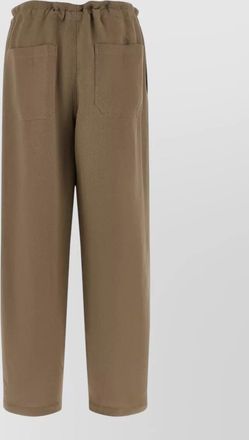 Brunello Cucinelli tailored track trousers elastic waist back pockets