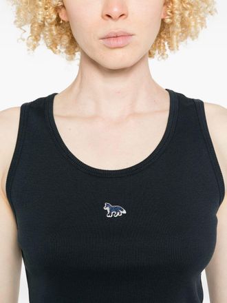 Maison Kitsun&eacute; Baby Fox Cotton Tank Top