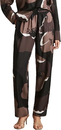 Reiss Lottie Printed Wide Leg Trouser