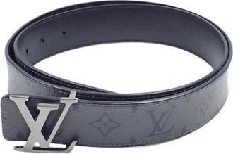 Louis Vuitton Pre-owned Belts, male, Blue, Size: ONE SIZE Pre-owned Vintage Belt