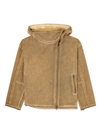 Diesel J-Squad-Treat hooded zip jacket - Bruin