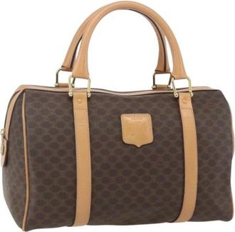 Celine Pre-owned Handbags, female, Brown, Size: ONE SIZE Pre-owned Plastic Handbag