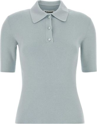 Jil Sander Polo a maniche corte - Blu