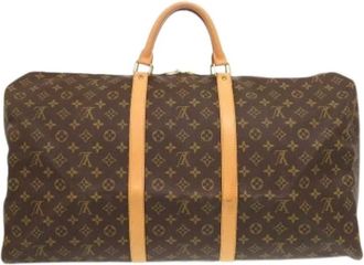 Louis Vuitton Pre-owned Weekend Bags, female, Brown, Size: ONE SIZE Pre-owned Keepall 60